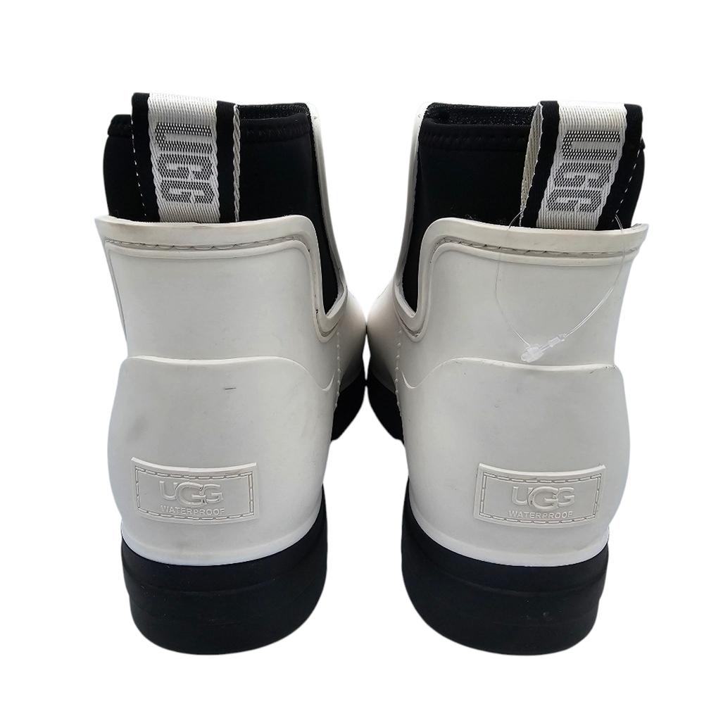 UGG Droplet Chelsea Rain Boots in White - Picture 4 of 13
